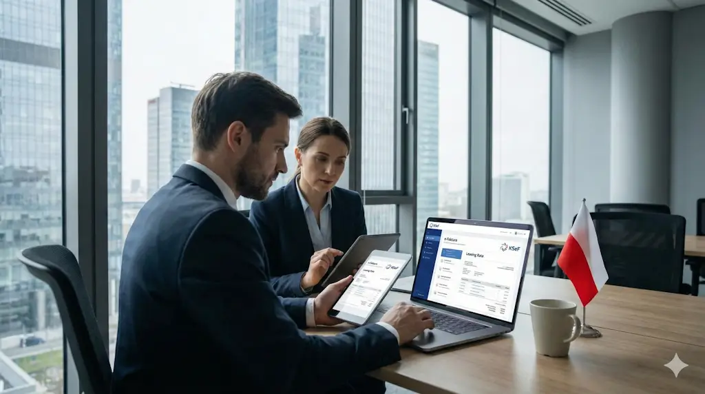 KSeF a leasing w 2026 r. - jak poprawnie ujmować faktury, opłatę wstępną i raty po wdrożeniu e-faktur?