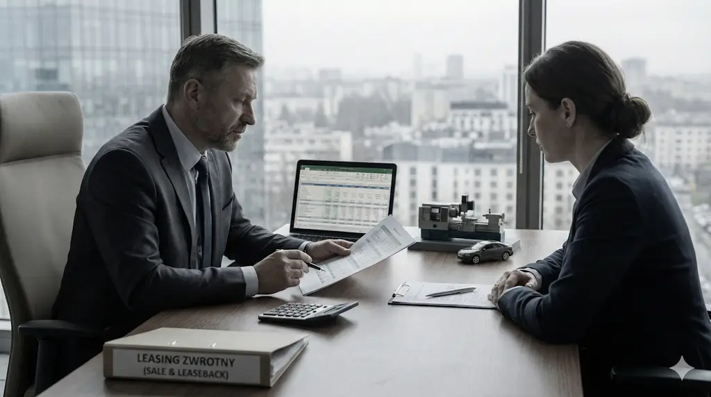 Leasing zwrotny (sale and leaseback) - kiedy się opłaca uwolnić kapitał z posiadanego auta lub maszyny?