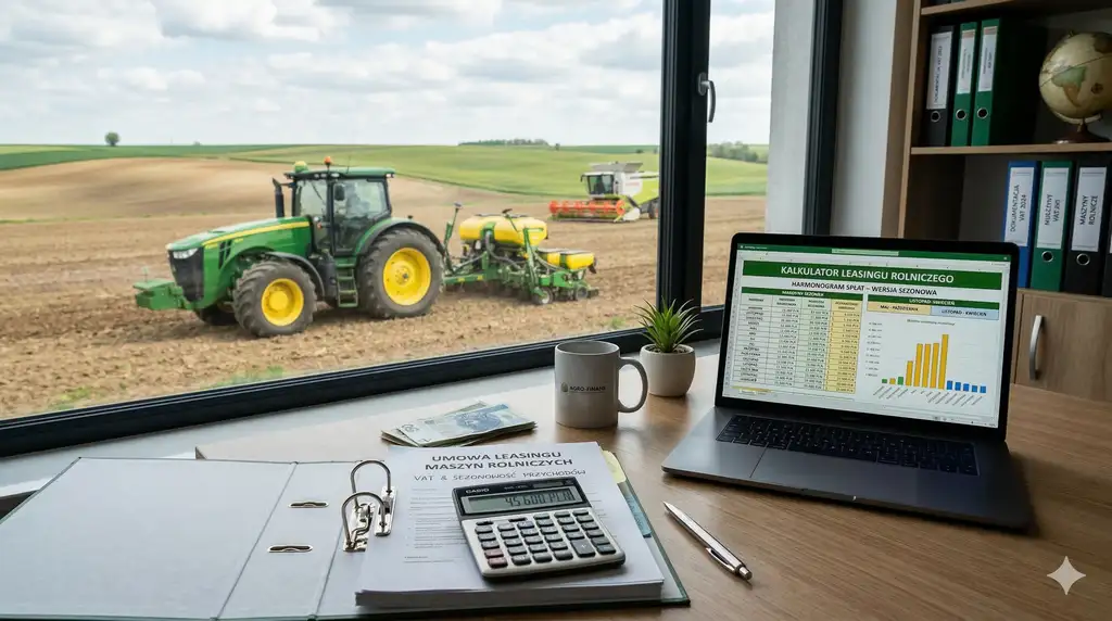 Leasing dla rolnika - jak sfinansować maszyny, rozliczyć VAT i uwzględnić sezonowość przychodów?
