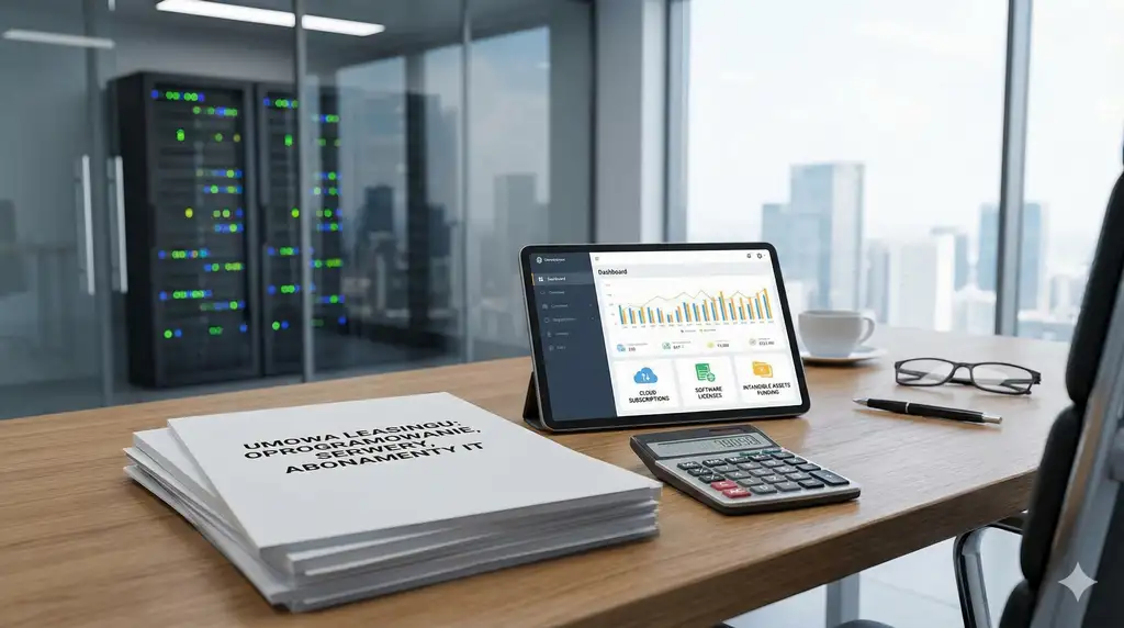 Leasing oprogramowania, serwerów i abonamentów IT - czy da się finansować także wartości niematerialne?